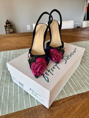 Betsey Johnson Black Multi Floral - ‘April’